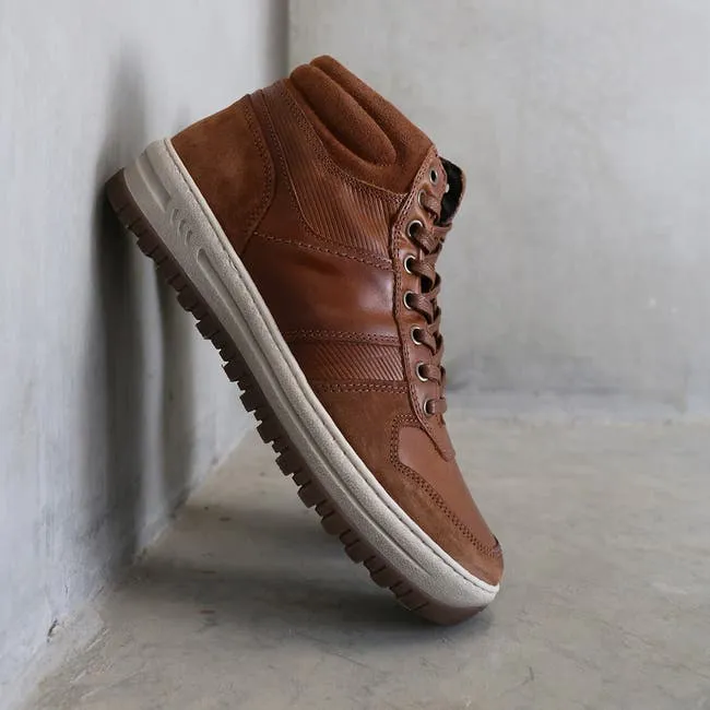 Men Urge Cognac Leather Boots Windsor Smith Boots