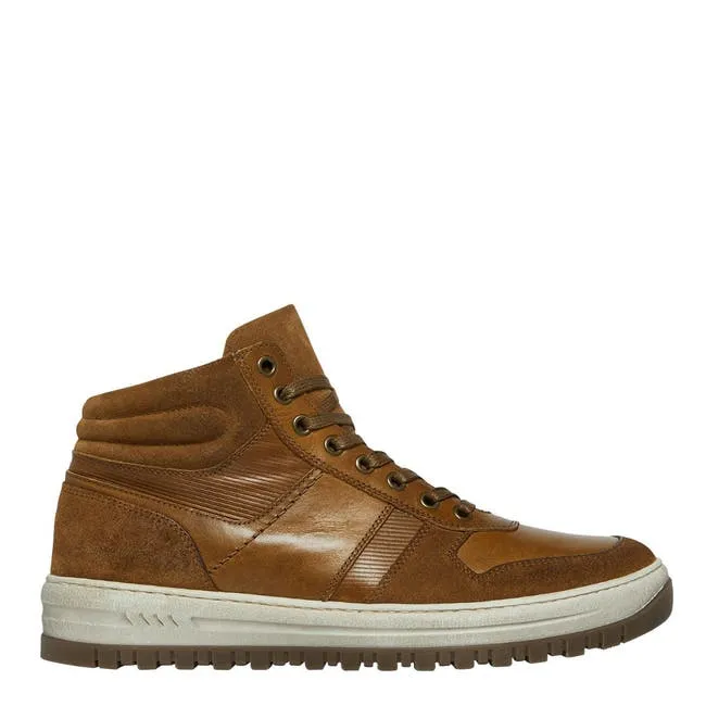 Men Urge Cognac Leather Boots Windsor Smith Boots