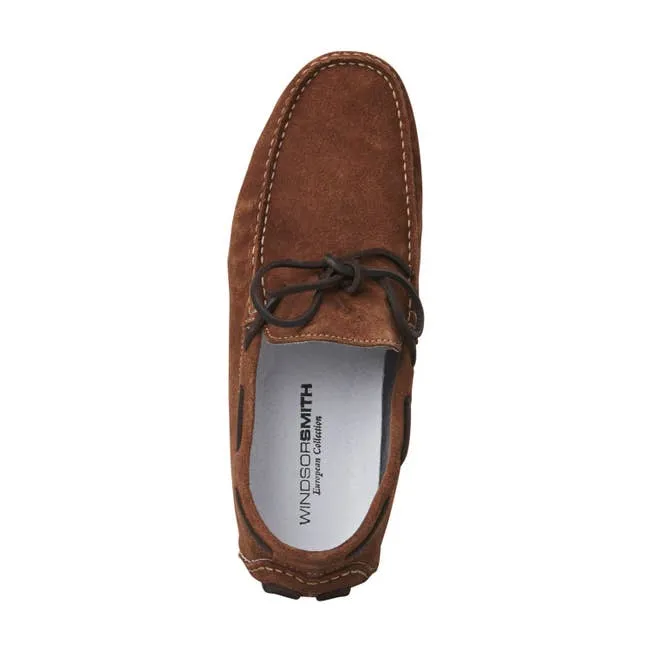 Men Wassp Tobacco Suede Loafers Windsor Smith Shoes
