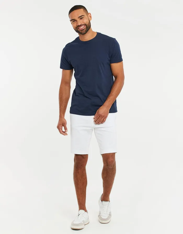 Men White Belted Chino Shorts White Threadbare Shorts Men White Belted Chino Shorts White Threadbare Shorts