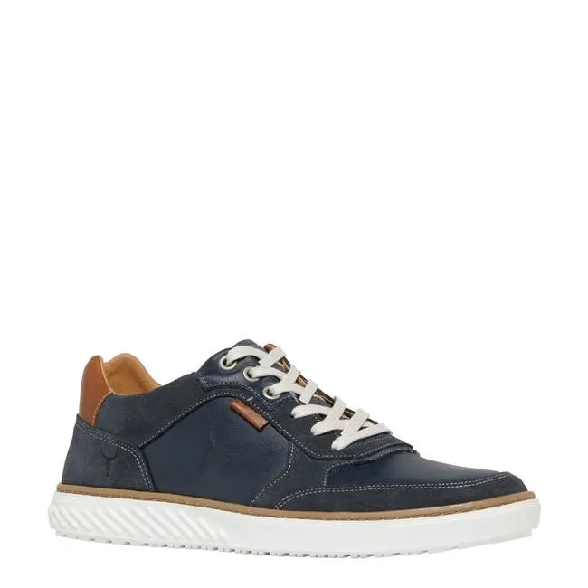 Men Will Blue Leather Shoes Windsor Smith Shoes