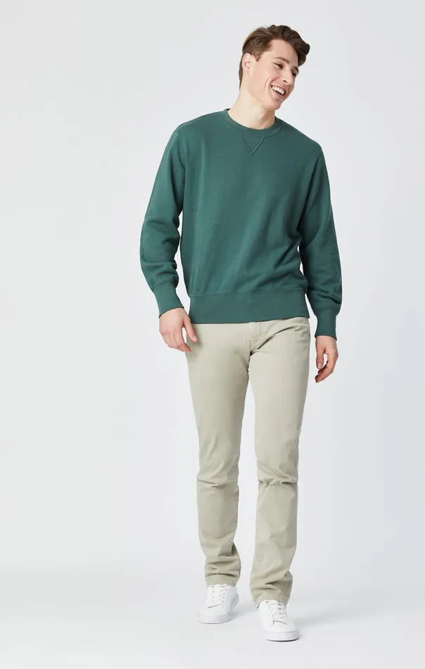 Men Zach Straight Leg Pants In Stone Grey Sateen Mavi Jeans Pants Men Zach Straight Leg Pants In Stone Grey Sateen Mavi Jeans Pants
