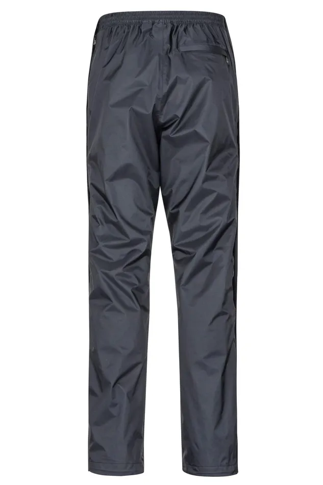 Mens Rainwear Marmot Precip Eco FullZip Pants 8211 Short Black