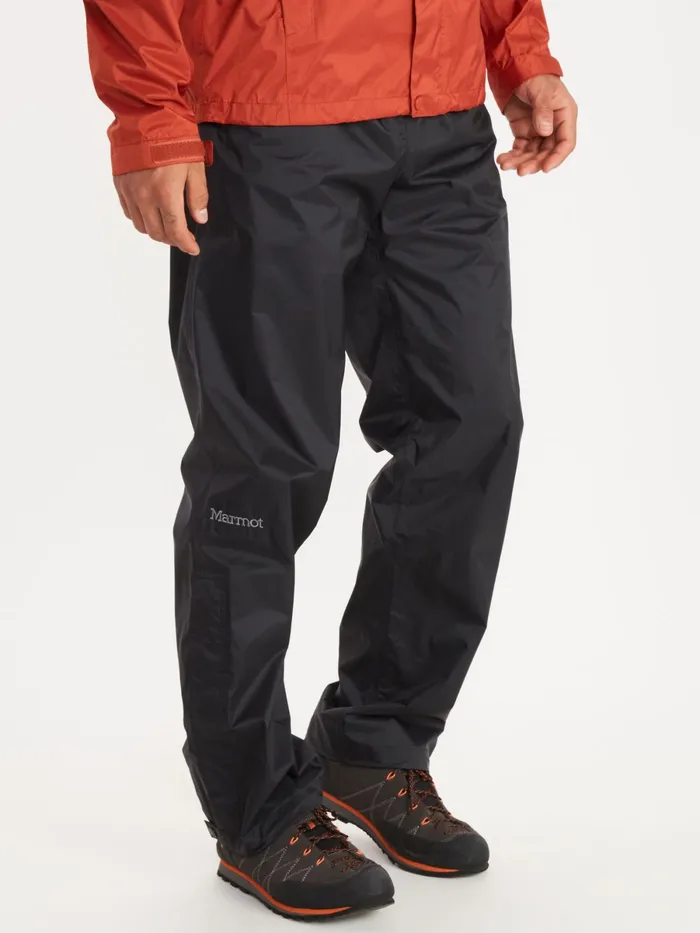 Mens Rainwear Marmot Precip Eco Pants 8211 Short Black