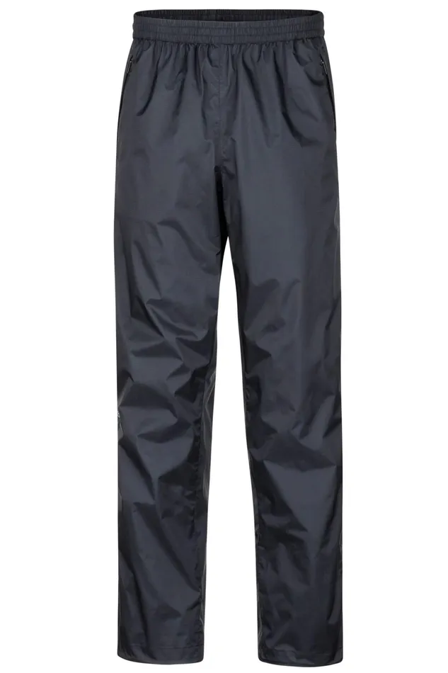 Mens Rainwear Marmot Precip Eco Pants 8211 Short Black