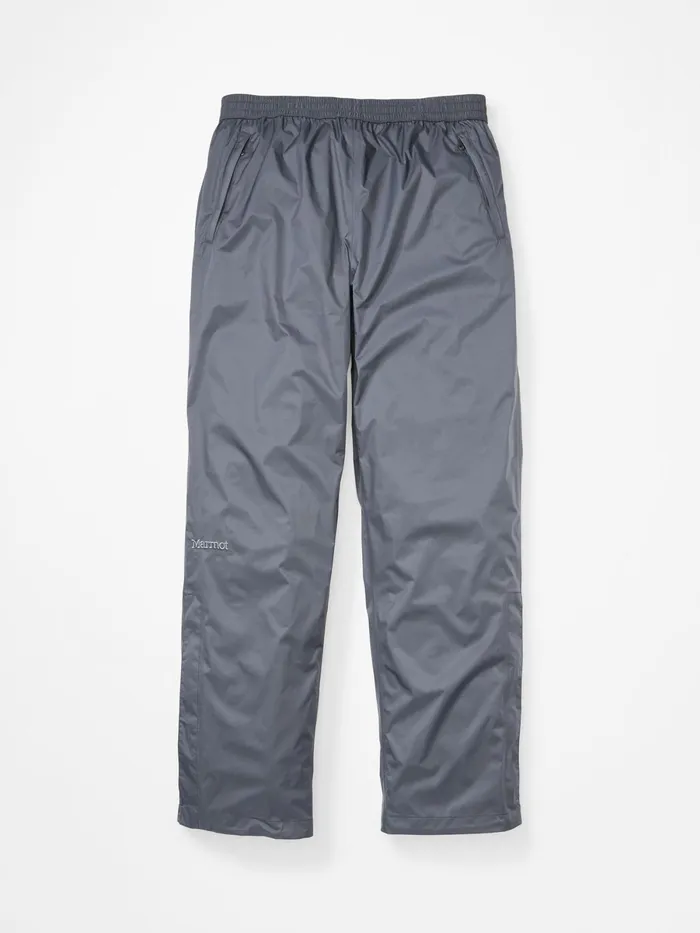 Mens Rainwear Marmot Precip Eco Pants Steel Onyx