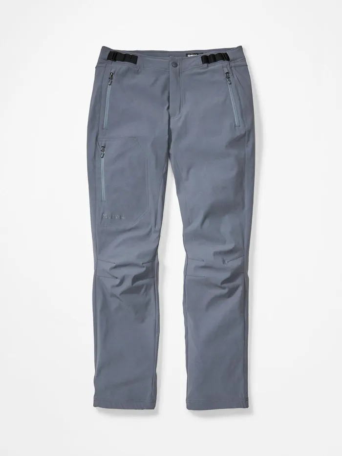 Mens Softshell Marmot Portal Pants Steel Onyx