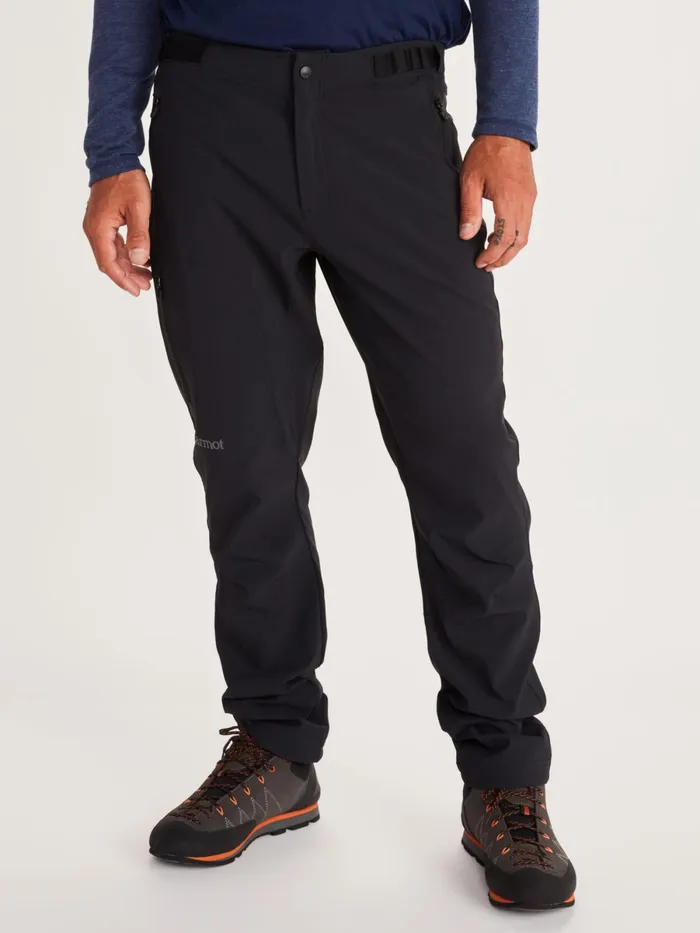 Mens Softshell Marmot Portal Pants Steel Onyx