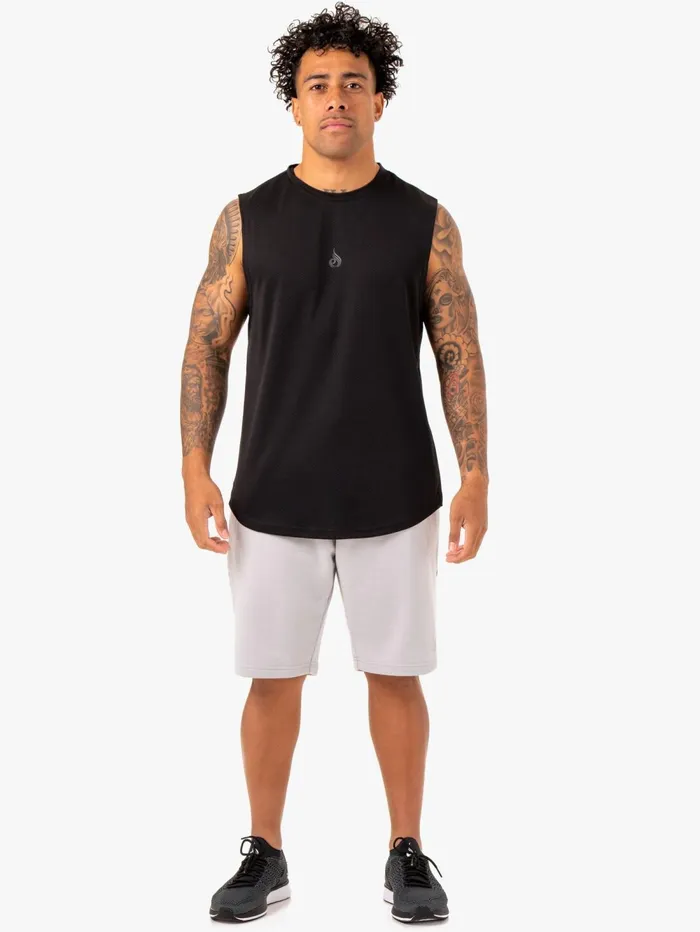 Mesh Training Shorts 8211 Snow Grey Men Ryderwear Gym Shorts