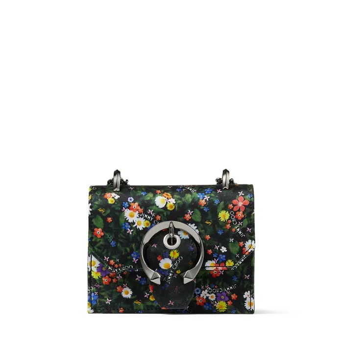 Mini Paris Multicolour DitsyPrint Silk Super Mini Bag With Metal Buckle Multi Women JIMMY CHOO Mini Bags Mini Paris Multicolour DitsyPrint Silk Super Mini Bag With Metal Buckle Multi Women JIMMY CHOO Mini Bags