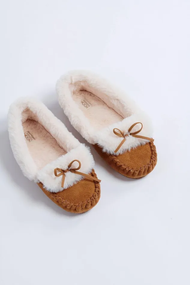 Mocassins Ecru 8211 ERNEST MOCCA Ecru Women Banana Moon Winter Shoes