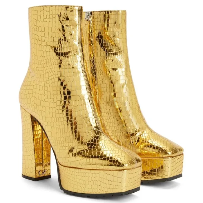 Morgana Gold Women Giuseppe Zanotti Boots