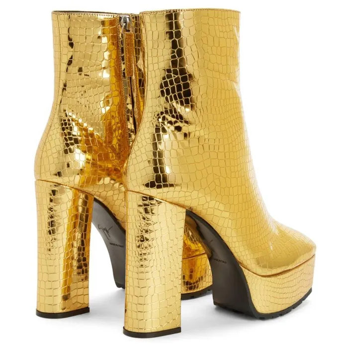 Morgana Gold Women Giuseppe Zanotti Boots