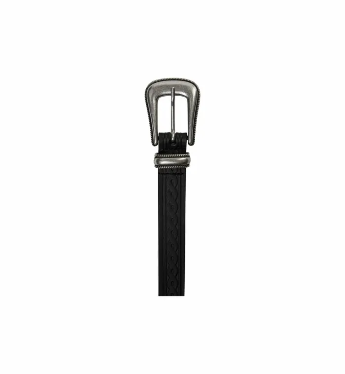 MOS MOSH Accessories MMEmbossed Vintage Belt Black 8211 Women MOS MOSH Accessories MMEmbossed Vintage Belt Black 8211 Women