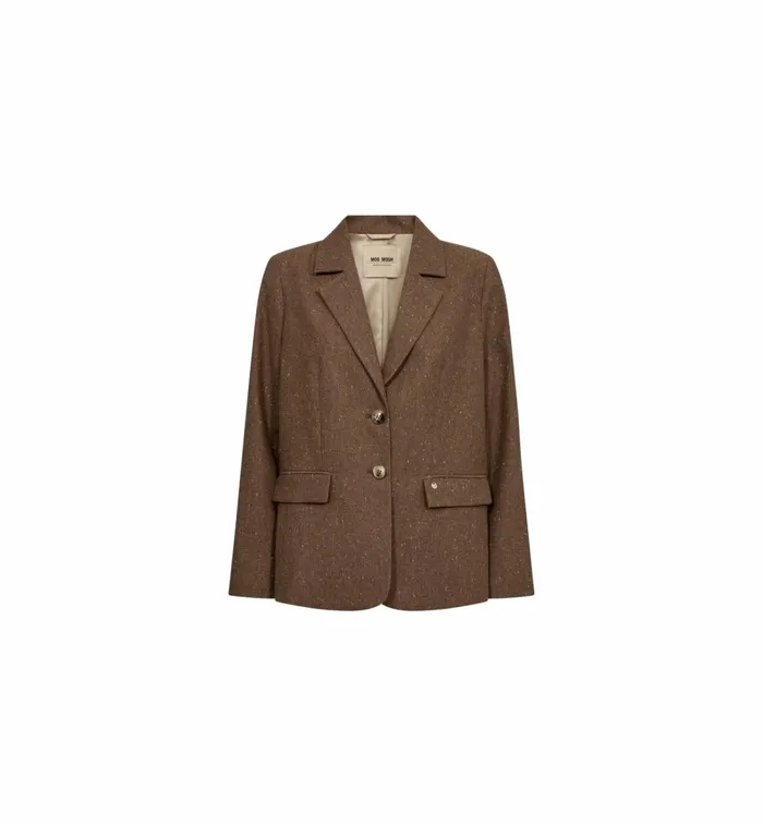 MOS MOSH Blazers MMEsther Zenia Blazer Rain Drum 8211 Women MOS MOSH Blazers MMEsther Zenia Blazer Rain Drum 8211 Women