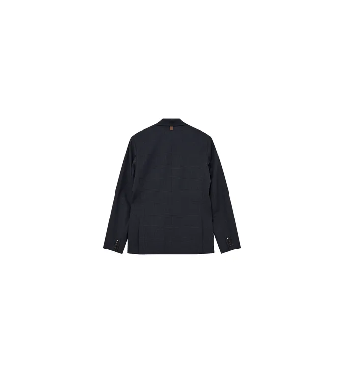 MOS MOSH Blazers MMGMelvin Moon Blazer Navy Check 8211 Men MOS MOSH Blazers MMGMelvin Moon Blazer Navy Check 8211 Men