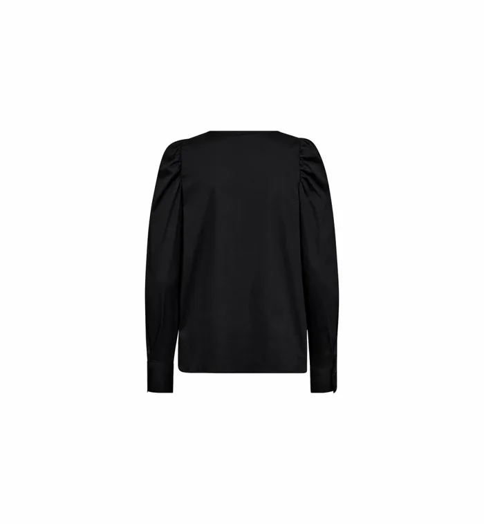 MOS MOSH Blouses and Tops MMGigi Slit Blouse Black 8211 Women MOS MOSH Blouses and Tops MMGigi Slit Blouse Black 8211 Women