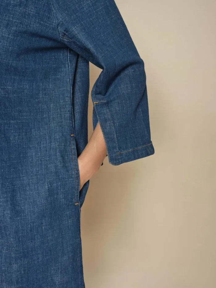 MOS MOSH Dresses and Jumpsuits MMMirali Pincourt Dress Dark Blue 8211 Women MOS MOSH Dresses and Jumpsuits MMMirali Pincourt Dress Dark Blue 8211 Women