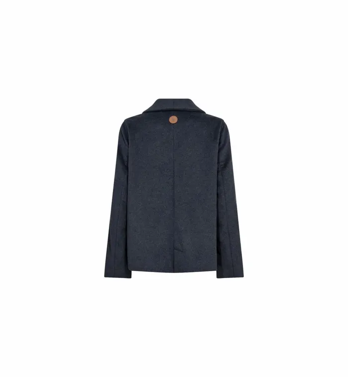 MOS MOSH Jackets and Coats MMVicca Wool Jacket Navy Blazer 8211 Women MOS MOSH Jackets and Coats MMVicca Wool Jacket Navy Blazer 8211 Women