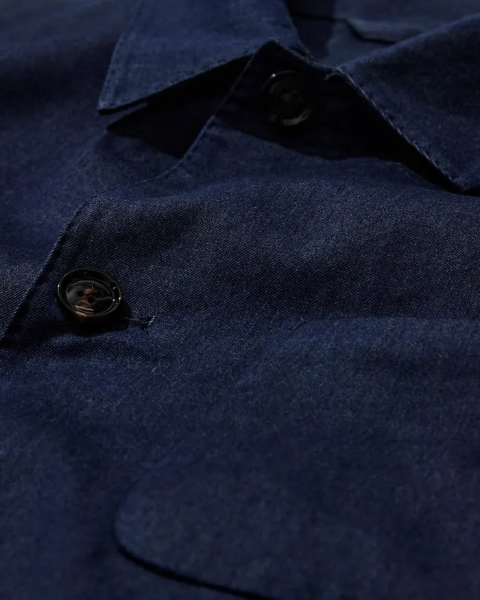 MOS MOSH Jackets MMGGarson Jacket Indigo Blue 8211 Men MOS MOSH Jackets MMGGarson Jacket Indigo Blue 8211 Men