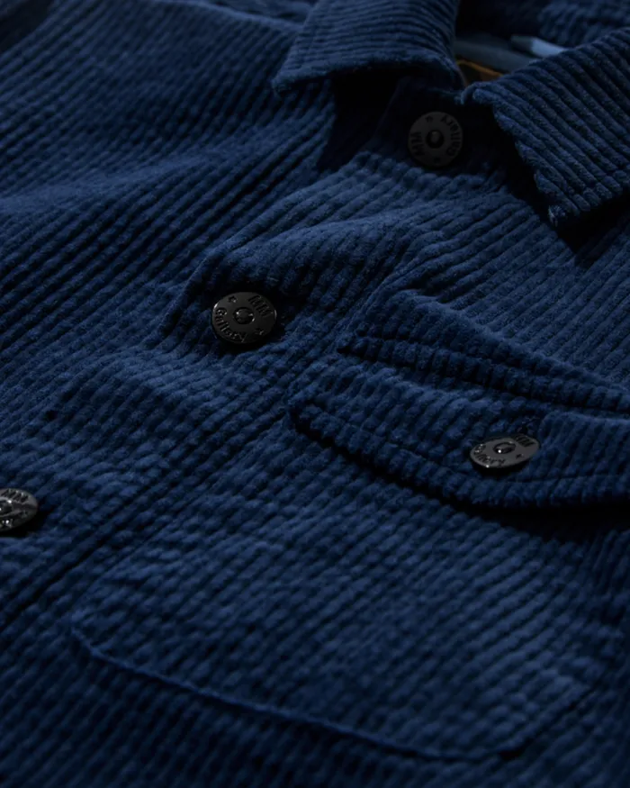 MOS MOSH Jackets MMGWinks Corduroy Jacket Indigo Blue 8211 Men MOS MOSH Jackets MMGWinks Corduroy Jacket Indigo Blue 8211 Men