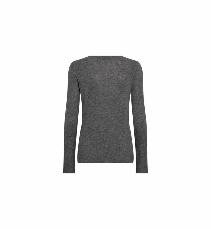 MOS MOSH Knits MMBouch Oneck Knit Sharkskin 8211 Women MOS MOSH Knits MMBouch Oneck Knit Sharkskin 8211 Women