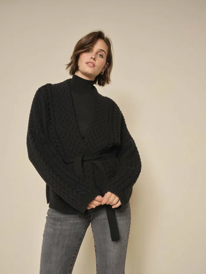 MOS MOSH Knits MMErsa Knit Cardigan Black 8211 Women MOS MOSH Knits MMErsa Knit Cardigan Black 8211 Women
