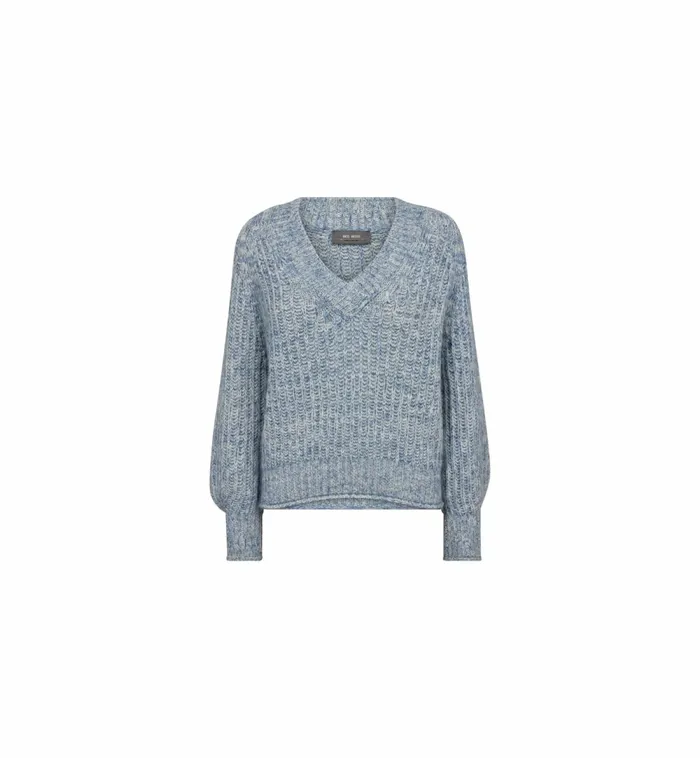 MOS MOSH Knits MMJaylin Vneck Knit Set Sail 8211 Women