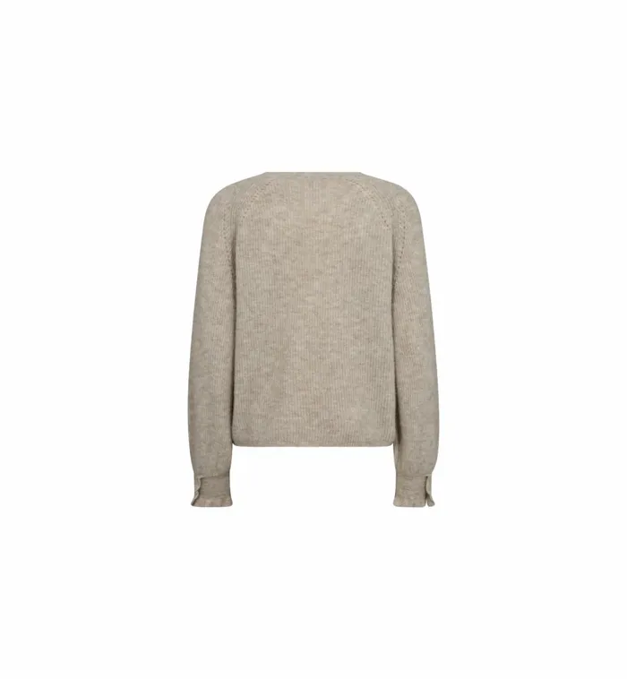 MOS MOSH Knits MMTalli LS Knit Feather Gray 8211 Women MOS MOSH Knits MMTalli LS Knit Feather Gray 8211 Women