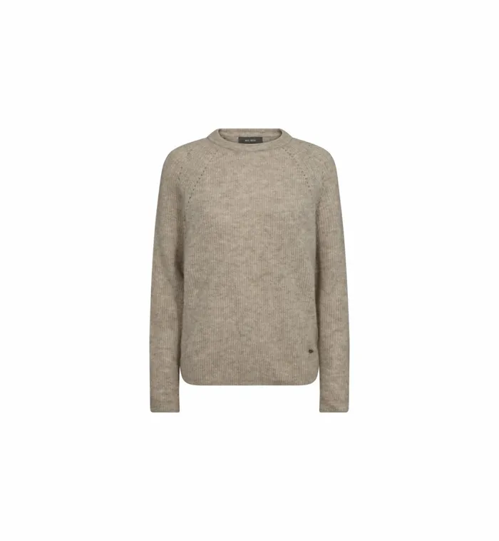 MOS MOSH Knits MMTammy Thora Knit Feather Gray 8211 Women MOS MOSH Knits MMTammy Thora Knit Feather Gray 8211 Women