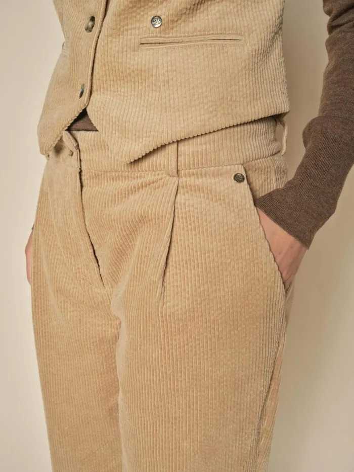 MOS MOSH Pants MMFabina Joana Pant Tannin 8211 Women
