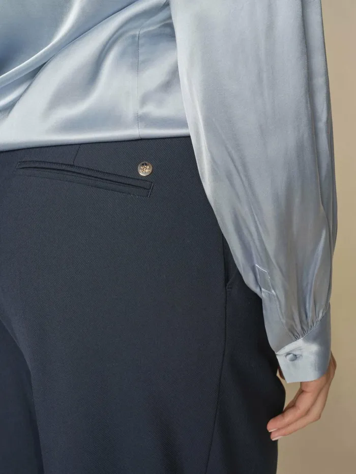 MOS MOSH Pants MMKay Piet Pant Salute Navy 8211 Women