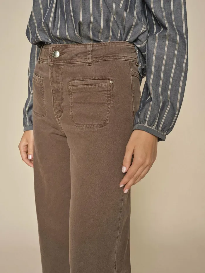 MOS MOSH Pants MMSoey Everton Pant Rain Drum 8211 Women MOS MOSH Pants MMSoey Everton Pant Rain Drum 8211 Women