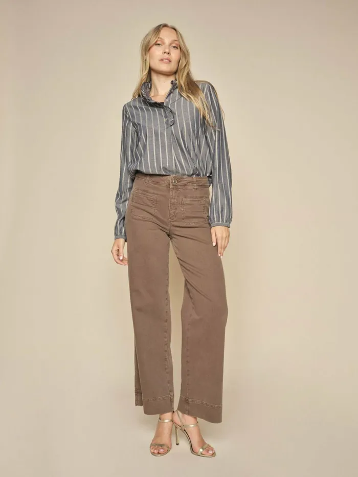 MOS MOSH Pants MMSoey Everton Pant Rain Drum 8211 Women MOS MOSH Pants MMSoey Everton Pant Rain Drum 8211 Women
