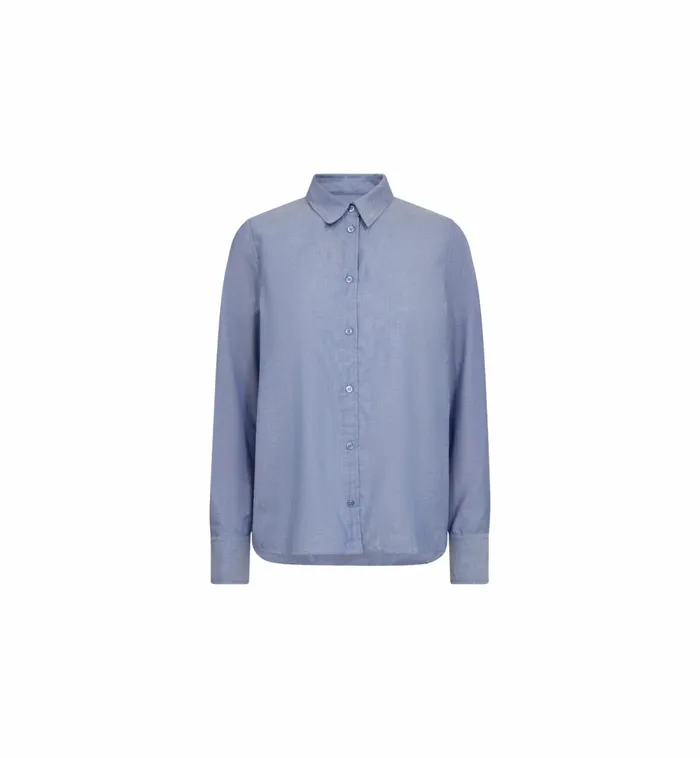 MOS MOSH Shirts MMAnica Oxford Shirt Velvet Morning 8211 Women MOS MOSH Shirts MMAnica Oxford Shirt Velvet Morning 8211 Women