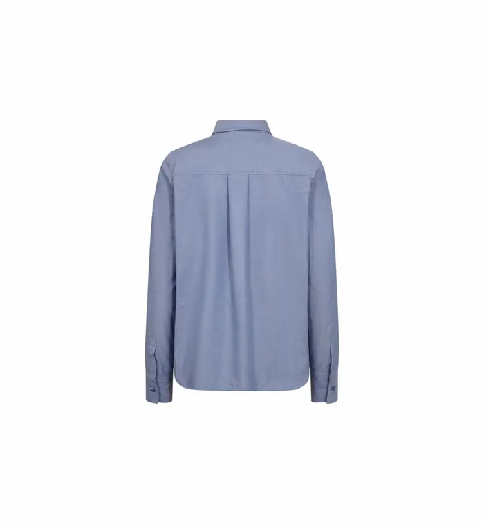 MOS MOSH Shirts MMAnica Oxford Shirt Velvet Morning 8211 Women MOS MOSH Shirts MMAnica Oxford Shirt Velvet Morning 8211 Women