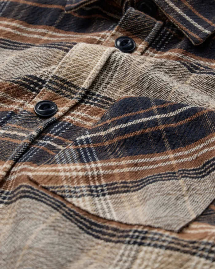 MOS MOSH Shirts MMGDavid Lavato Shirt Navy Check 8211 Men