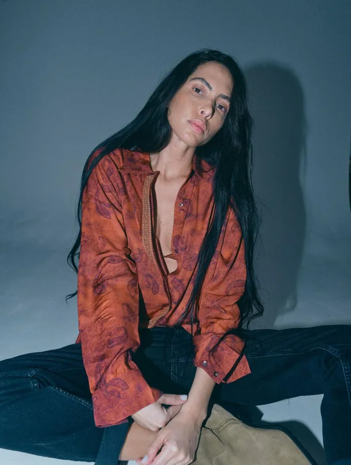 MOS MOSH Shirts MMHWill Paisley Shirt 8211 HEYANNO Burnt Brick 8211 Women