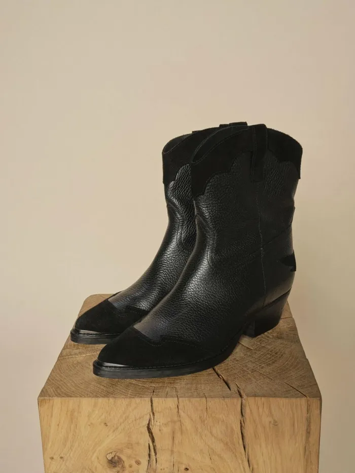 MOS MOSH Shoes MMDarwin Leather Boot Black 8211 Women