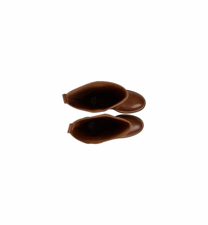 MOS MOSH Shoes MMMelboune Hi Leather Boot Cognac 8211 Women MOS MOSH Shoes MMMelboune Hi Leather Boot Cognac 8211 Women