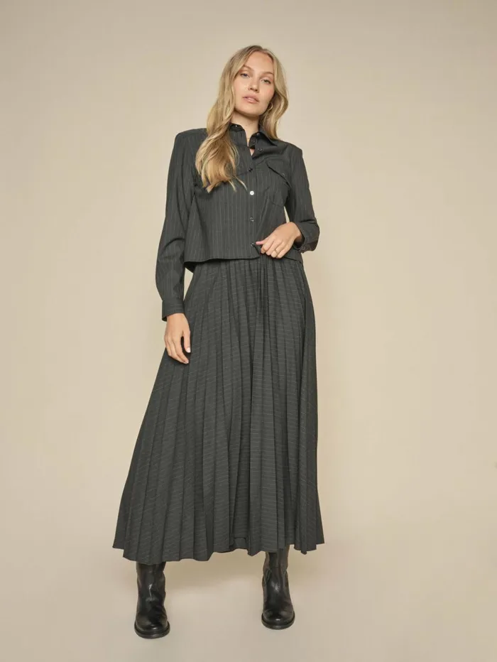 MOS MOSH Skirts MMVero Lucelle Skirt Phantom 8211 Women MOS MOSH Skirts MMVero Lucelle Skirt Phantom 8211 Women
