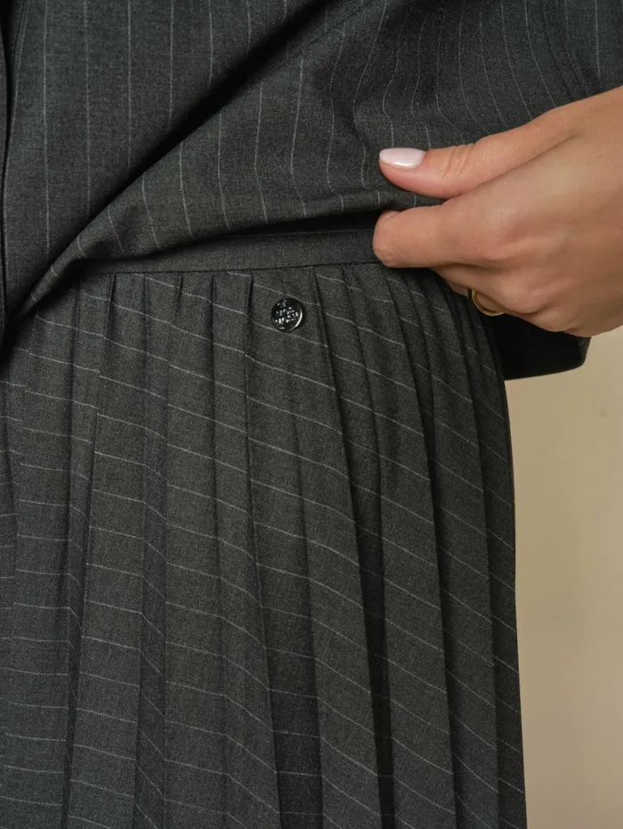 MOS MOSH Skirts MMVero Lucelle Skirt Phantom 8211 Women MOS MOSH Skirts MMVero Lucelle Skirt Phantom 8211 Women
