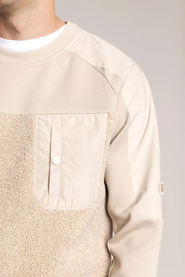 MOS MOSH Sweatshirts MMGGlover Crew Sweat Soft Kit 8211 Men