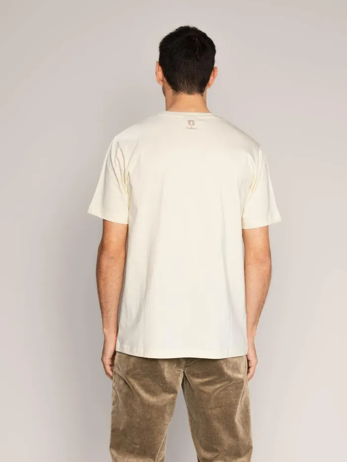 MOS MOSH Tees MMGRiver Ocean Tee Ecru 8211 Men MOS MOSH Tees MMGRiver Ocean Tee Ecru 8211 Men
