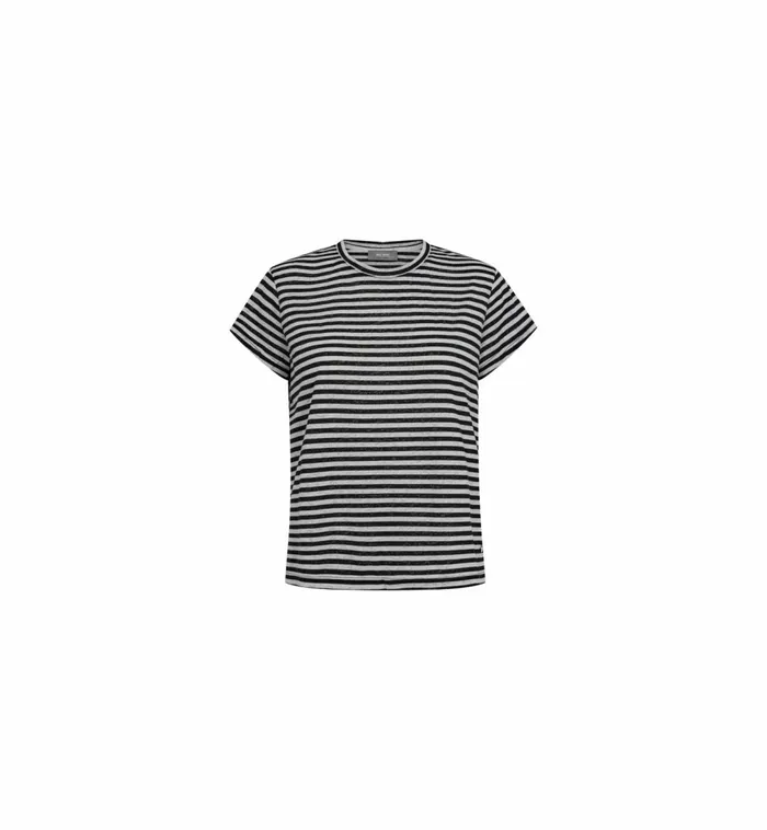 MOS MOSH Tees MMNan OSS Stripe Tee Micro Chip 8211 Women MOS MOSH Tees MMNan OSS Stripe Tee Micro Chip 8211 Women