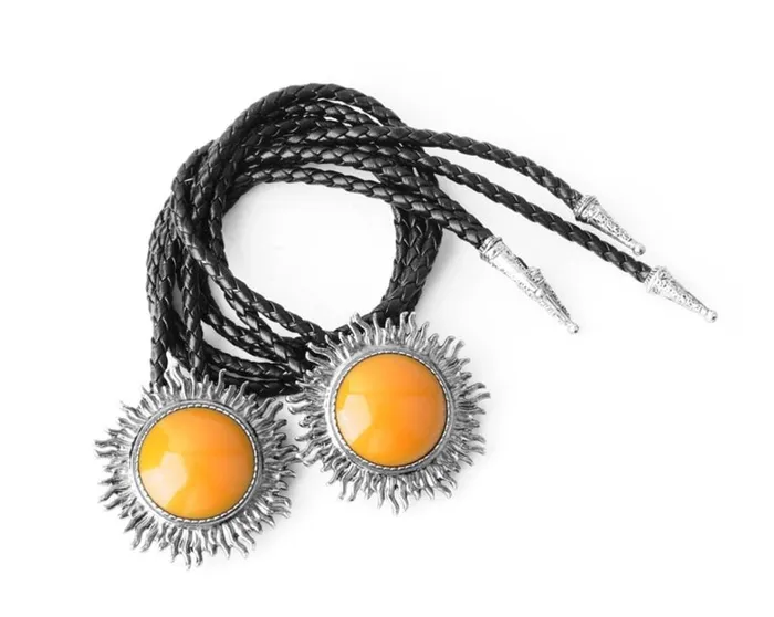 Mustard Sun Bolo Shoe Tie Adult TUK Shoes Shoe Accessories