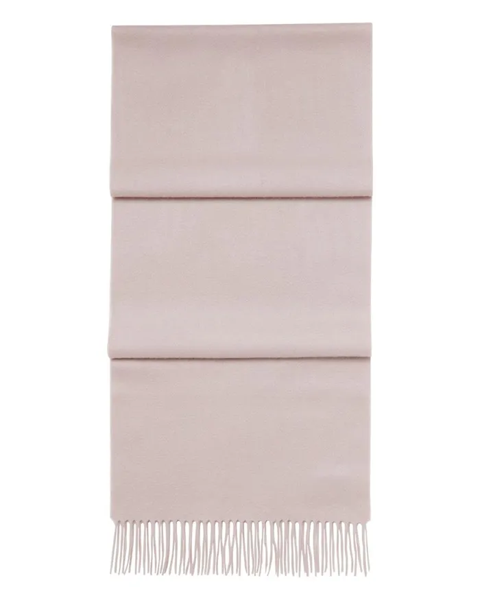 NPeal Scarves MenWomen Unisex Large Woven Cashmere Scarf In Canvas Pink