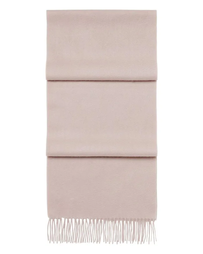 NPeal Scarves MenWomen Unisex Woven Cashmere Scarf In Canvas Pink