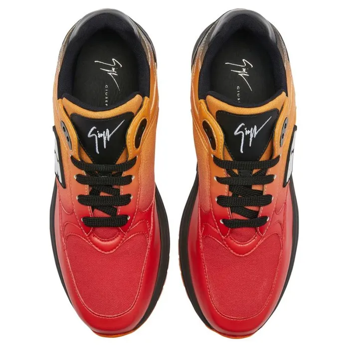 New Gz Runner Red Men Giuseppe Zanotti Sneakers