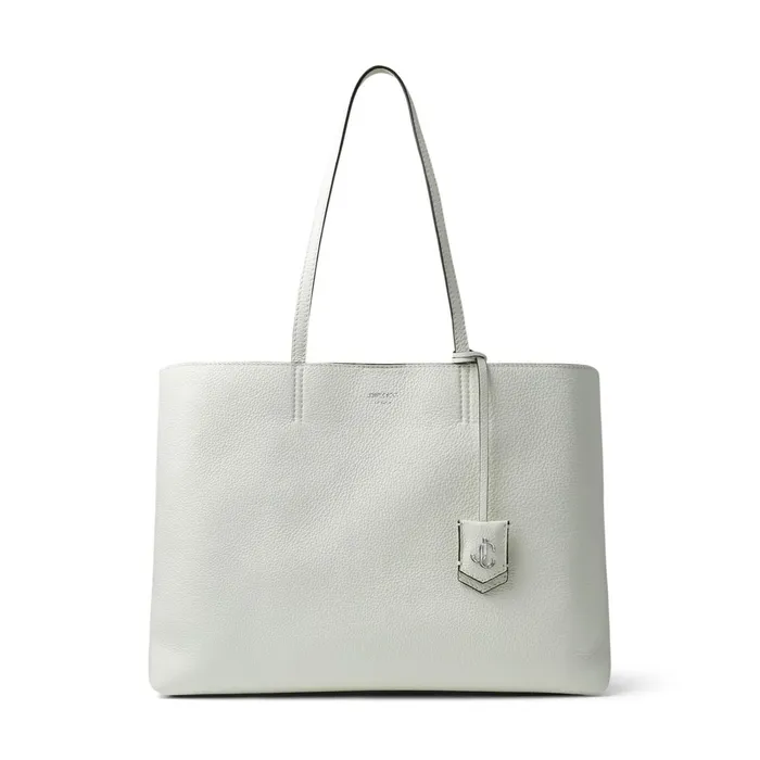 Nine2Five EW Latte Grainy Calf Tote Bag With Jc Logo Latte Women JIMMY CHOO Totes and Hobo Bags Nine2Five EW Latte Grainy Calf Tote Bag With Jc Logo Latte Women JIMMY CHOO Totes and Hobo Bags